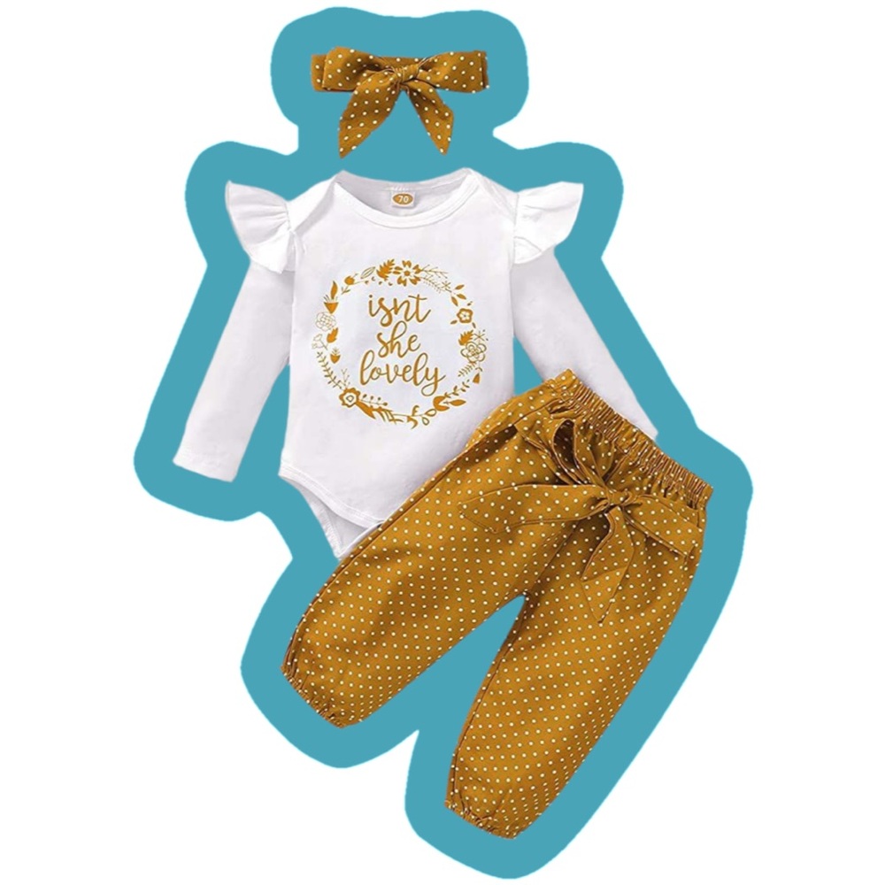 Baby Girl Outfit - 6-12 Months